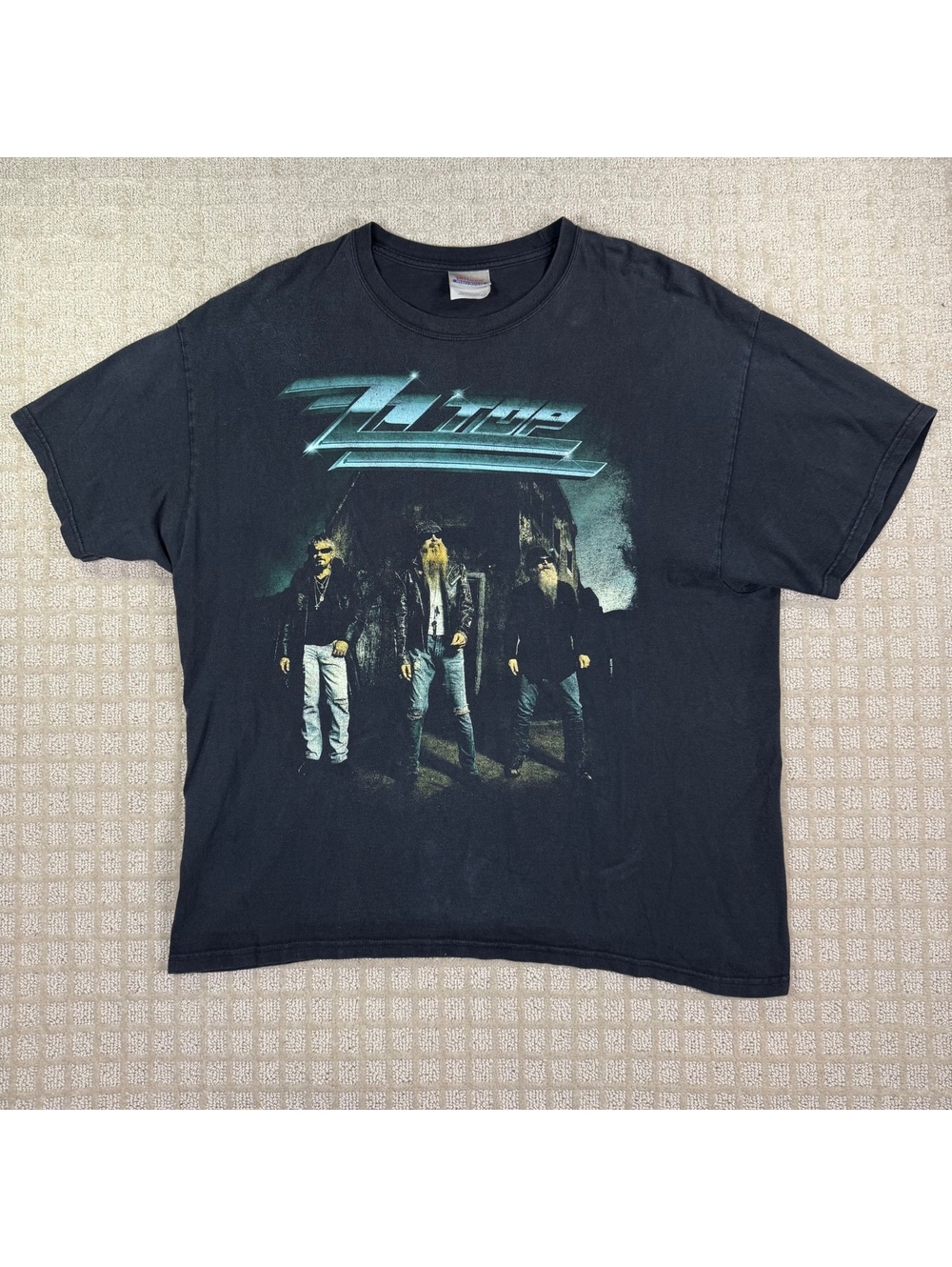 Black ZZ Top tour T-shirt XL